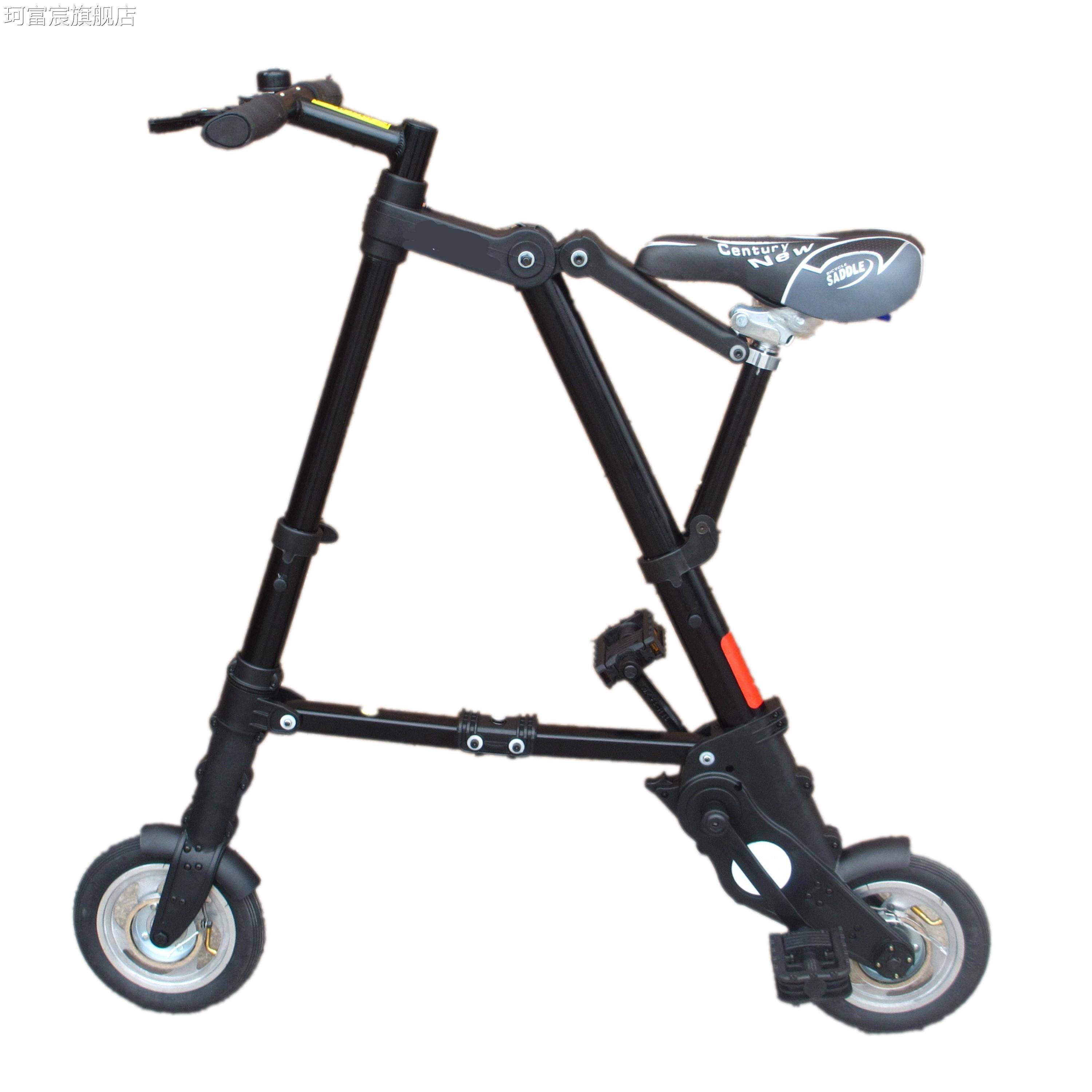 珂富宸正品升特10寸abike折叠自行车8寸迷你折叠单车超小脚踏车全国包邮摆件饰品床笠拉车