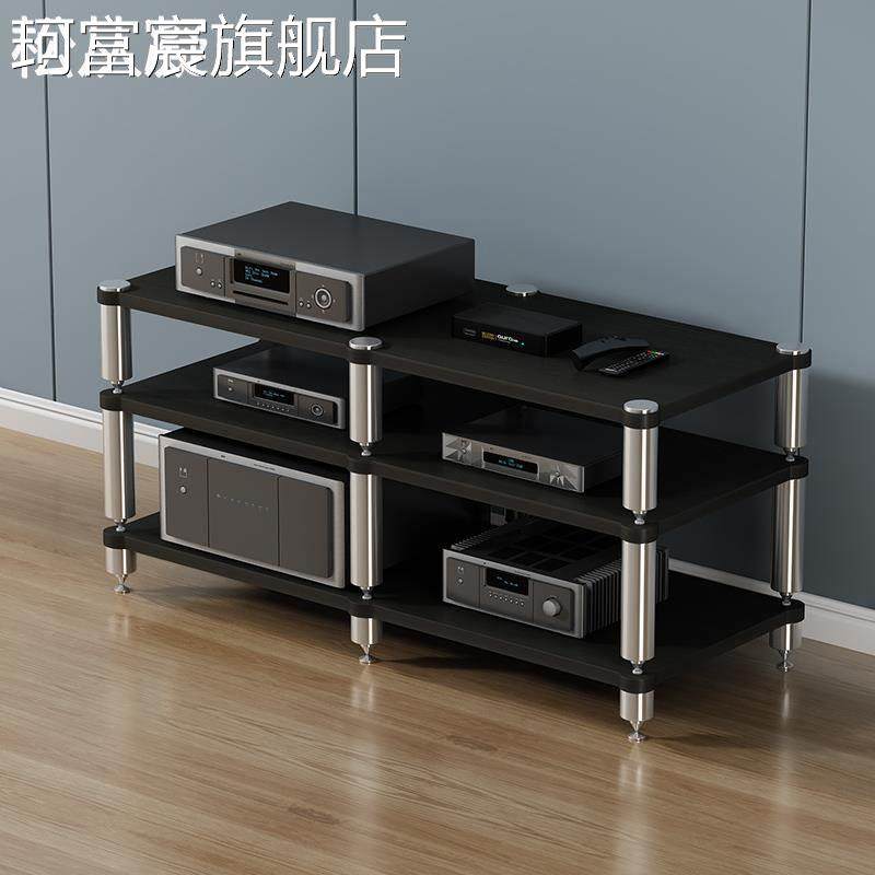 珂富宸HIFI功放机 柜 CD 柜 功放 架 音响 柜 音响 架 激光电视 柜 机 架 中置投影影院摆件饰品垫垫床笠拉车