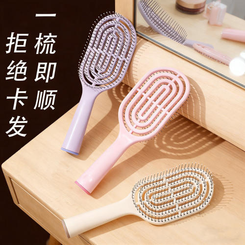 迷你便携立式排骨梳女士蓬松美发梳小号高颅顶发型梳子小巧随身带