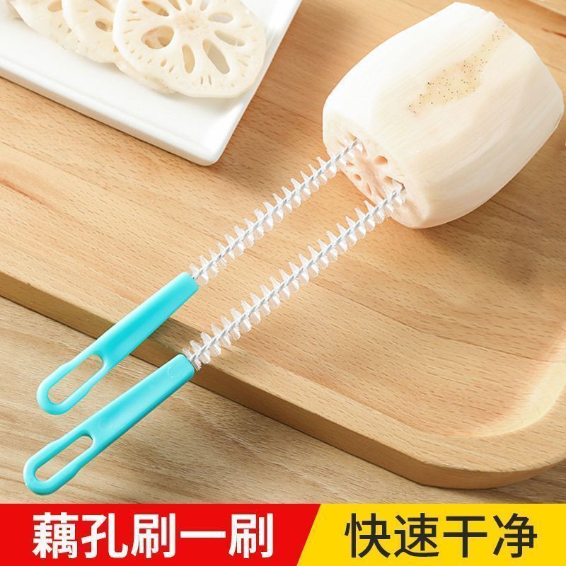 藕洞奶瓶吸管杯刷清洁神器