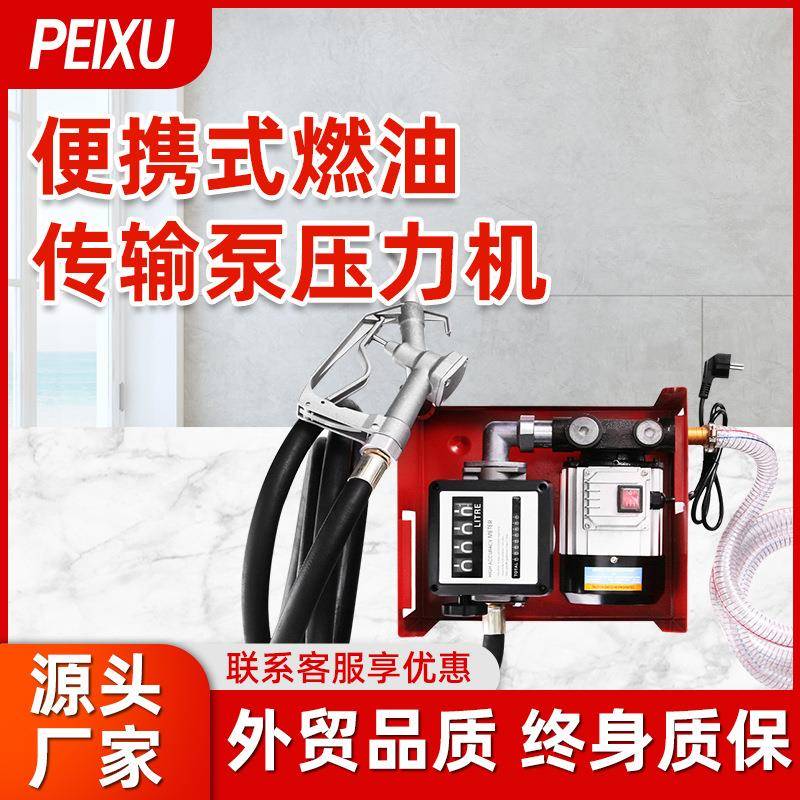 厂家供应便携式550W电动燃油传输柴油泵FD60自吸输送泵60L加油泵