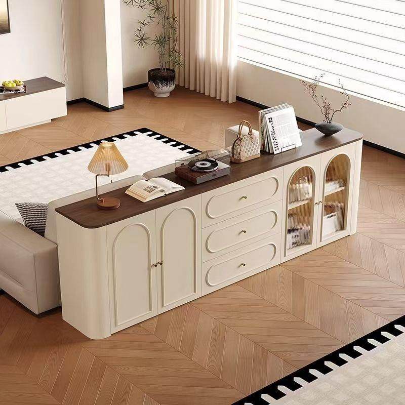 法式复古餐边柜斗柜一体靠墙储物柜小户型高级感客厅置物柜茶水柜,鲜花速递/花卉仿真/绿植园艺,其它园艺用品,淘宝优惠券,粉丝福利购,淘宝优惠卷