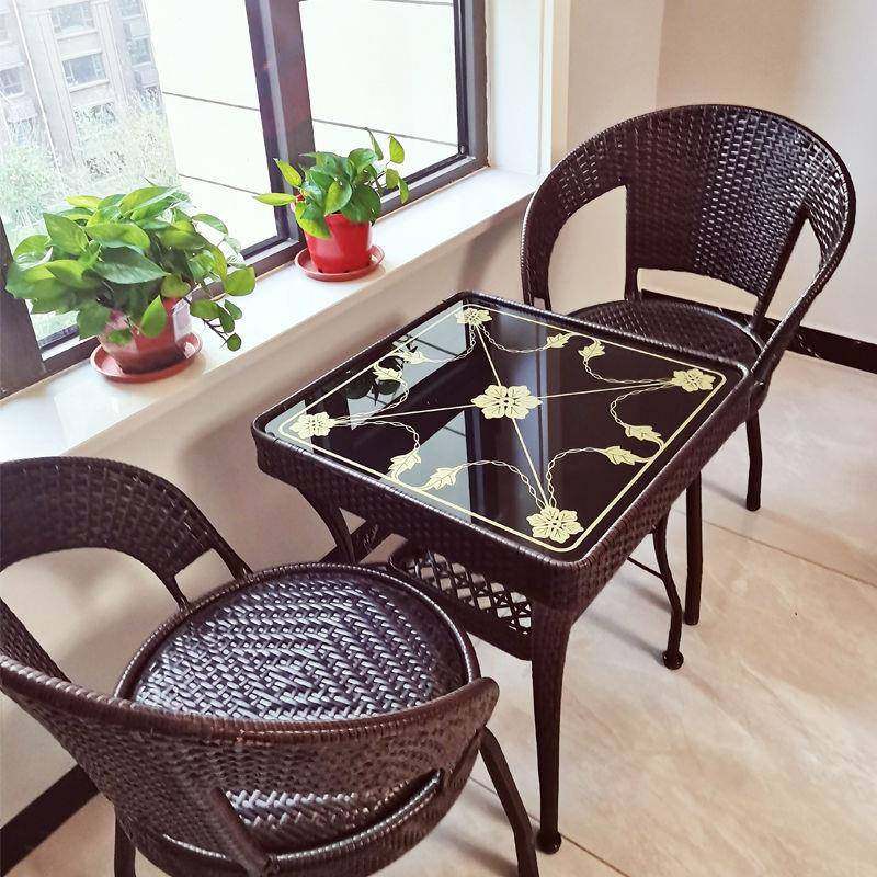 藤椅三件套阳台休闲桌椅组合靠背椅小方桌转椅茶几藤椅子五件套,鲜花速递/花卉仿真/绿植园艺,其它园艺用品,淘宝优惠券,粉丝福利购,淘宝优惠卷