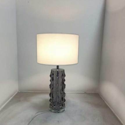 现代轻奢琉璃台灯客厅卧室床头灯酒店设计师奢华台灯table lamp
