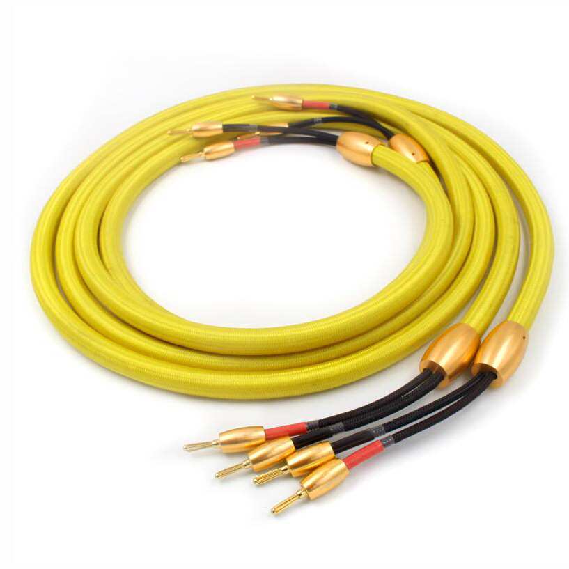 金嗓子1号发烧级6N纯铜喇叭线hifi音响线专业音箱线CD功放连接线