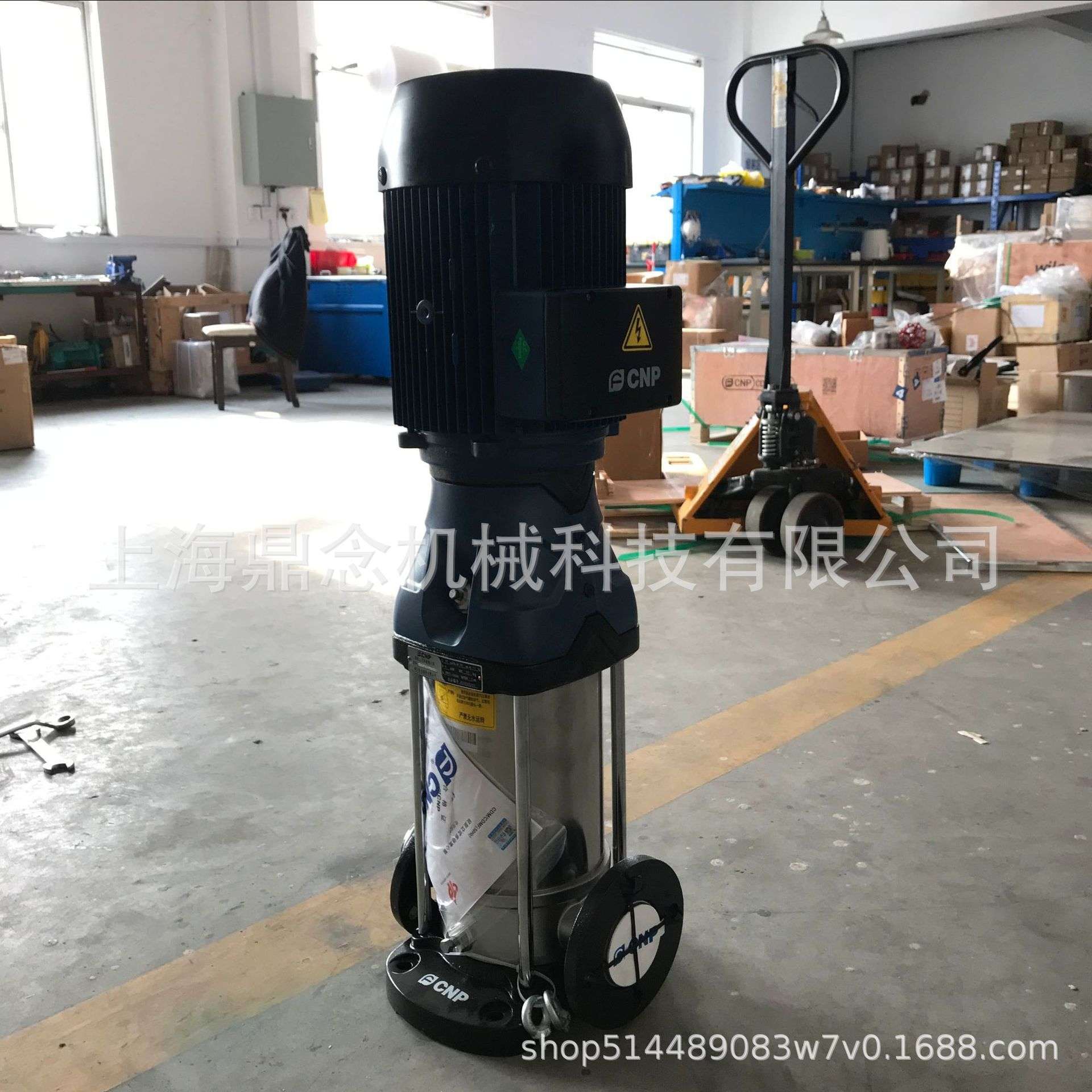 口径DN50工厂水处理供水管道增压泵CDM10-13不锈钢立式多级离心泵