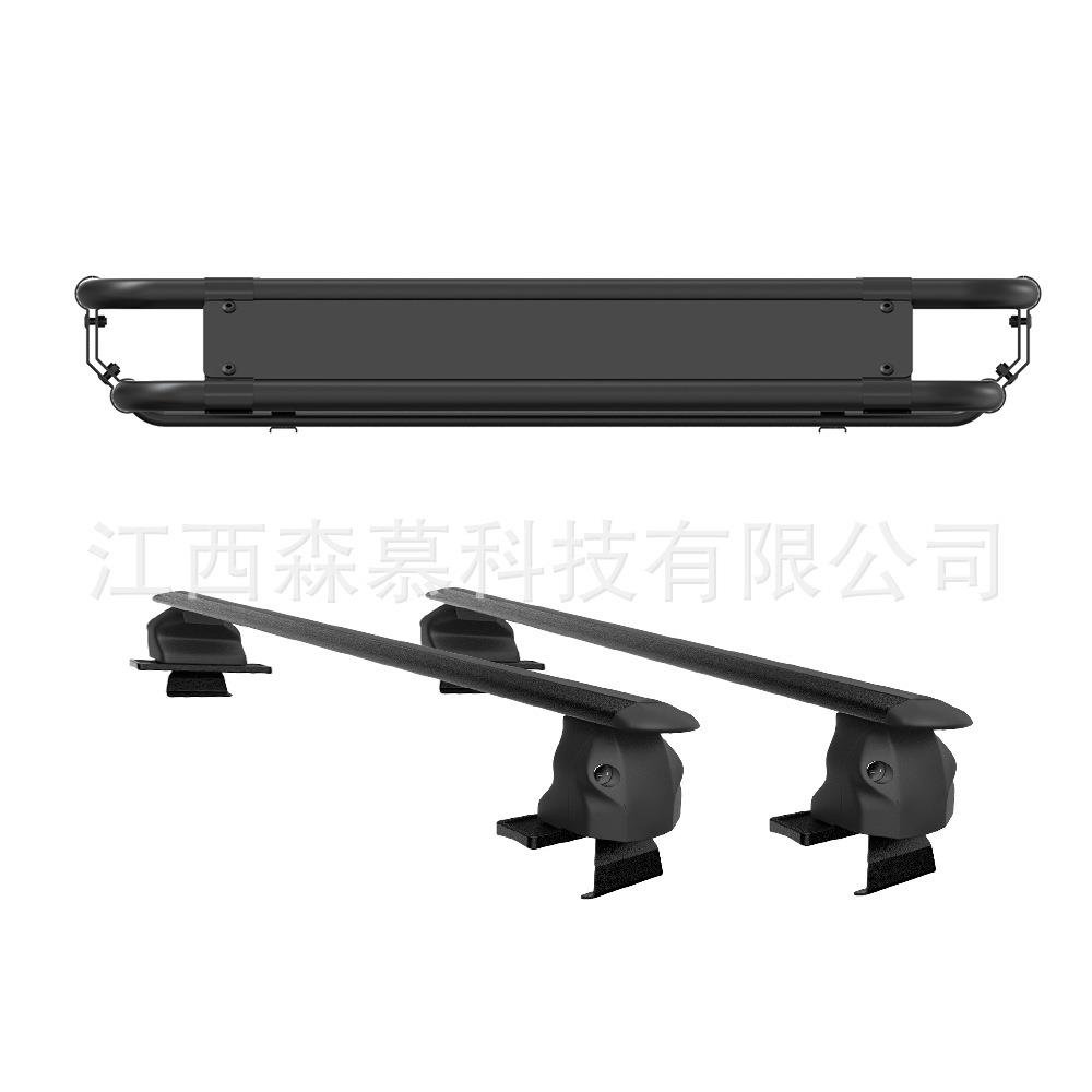 厂家直销 轿车车顶通用横杆 行李框行李架铝合金加厚横杆带锁