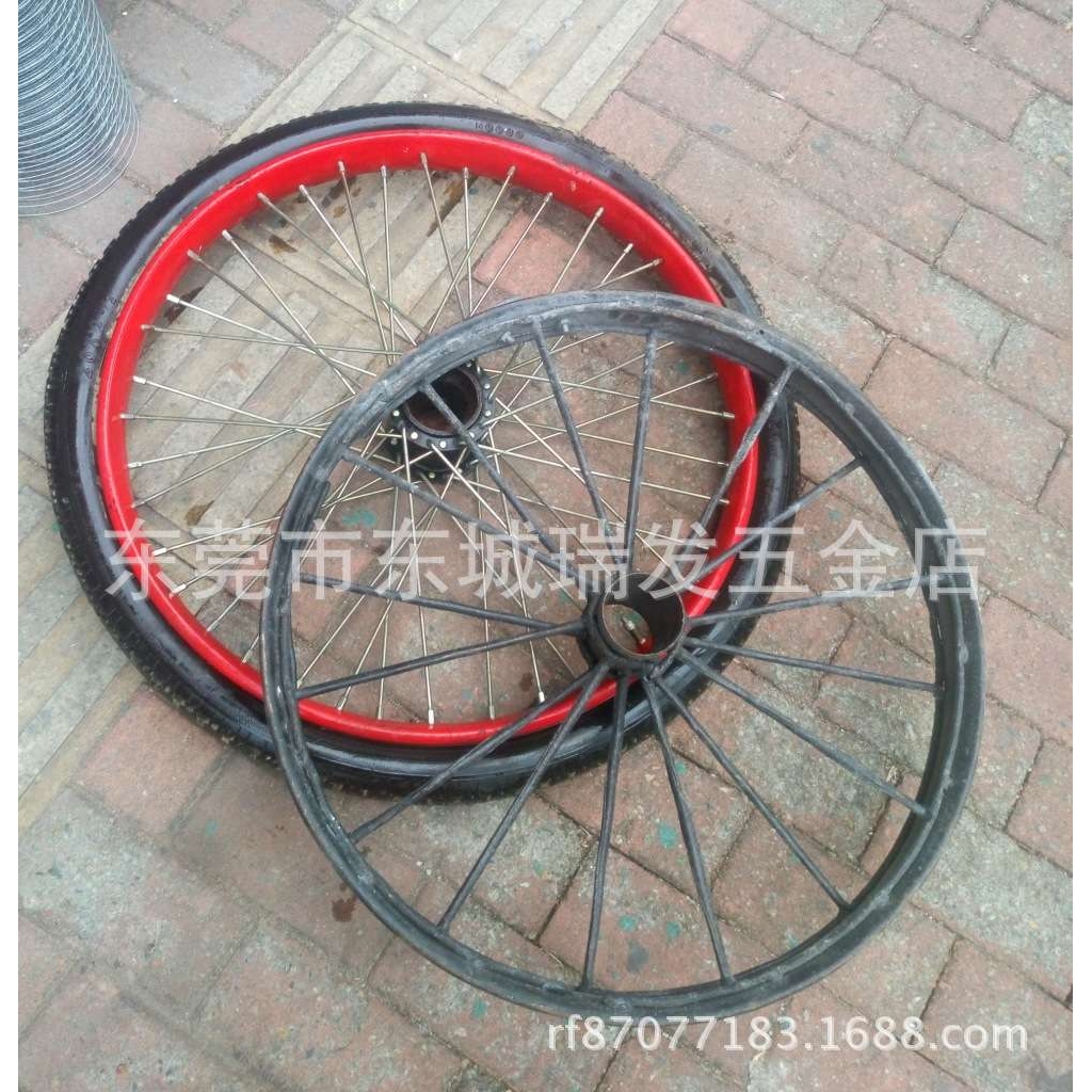 加气轮子汽轮充气轮手推车工地灰斗车轮子建筑劳动车工程车垃圾车