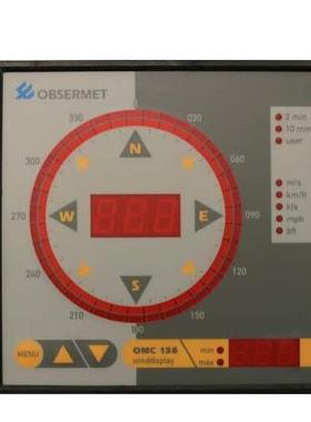 OBSERVATOR船用风速风向仪显示单元OMC-139