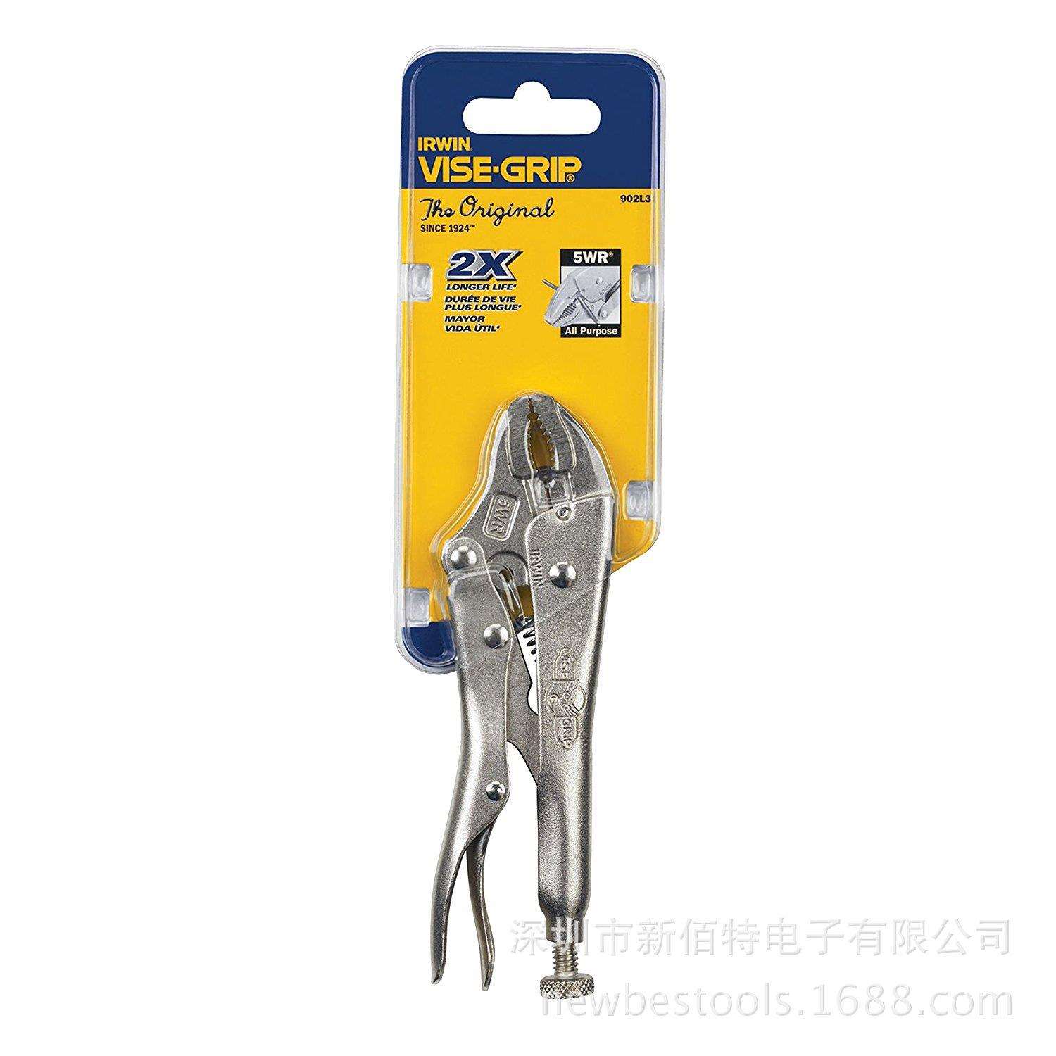 VISE-GRIP 大力钳10WR 5WR 7WR 4WR握手汽修快速夹紧圆嘴