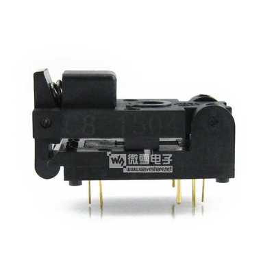 微雪IC测试座支持SOT6、SOT-23-3、SOT-23-5、SOT-23-6烧写,测试