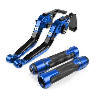 适用三阳DRG DRG BT158 KRN BT125 改装伸缩折叠牛角刹车离合拉杆