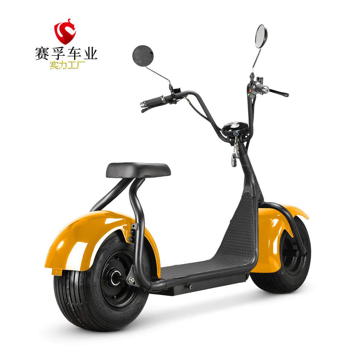 源头工厂哈雷电动车锂电池城市轻便摩托代步踏板大轮宽胎电瓶跑车