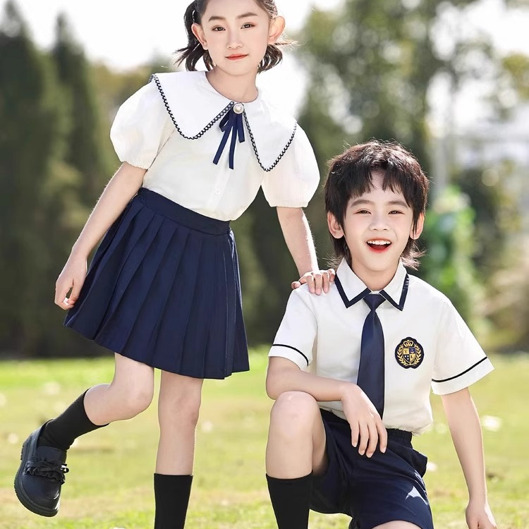 小学生毕业照服装合唱演出服朗诵