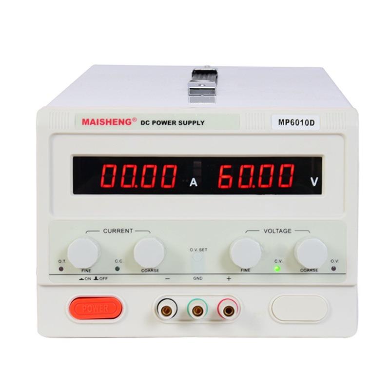 MP6010D数显直流可调电源0-60V/0-10A可调稳压电源MP6010C