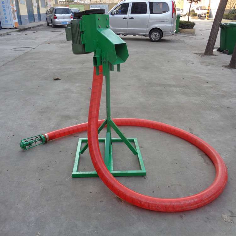 花生豆吸粮机 螺旋式软管吸粮机价格 家用粮仓抽粮机