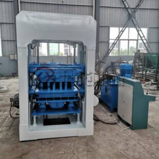 砖头机械液压路面砖机切块成型机设备定制透水广场砖机模具