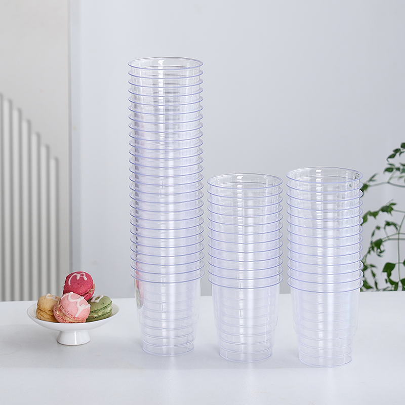 透明一次性塑料杯110ml