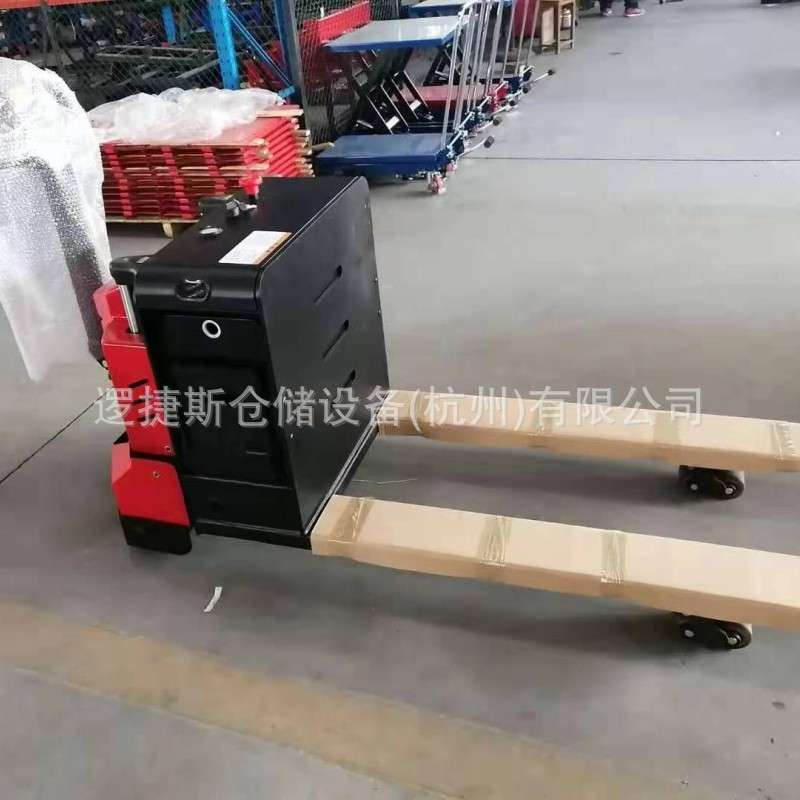 步行式3吨搬运车电动液压仓库地牛托盘车叉车装卸车拖车搬运车