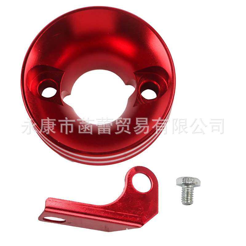 卡丁车配件168cc汽油机GOkart改装化油器空滤器座CNC空滤器接头