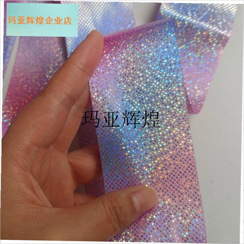 2米艺术体e操缎带表演比赛体操缎带幼儿舞蹈表演道具缎带闪烁星,