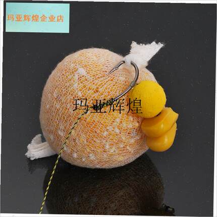 水溶网袋打窝袋慢k溶速溶水溶性专用钓鱼远投沉底定点溶解饵料窝,
