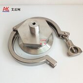 不锈钢m快5m卡箍77内装 外丝接外外快接头卡盘接头螺纹外丝卡盘装