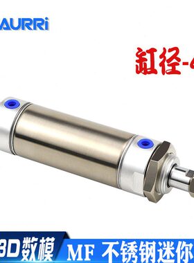 75不锈钢迷你气缸100F4X/M//CA气动00SU60/M50推20150//大SCS25力