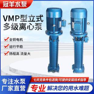 多级离心泵高扬程管道泵大流量高楼层供水高压增压泵 VMP型立式