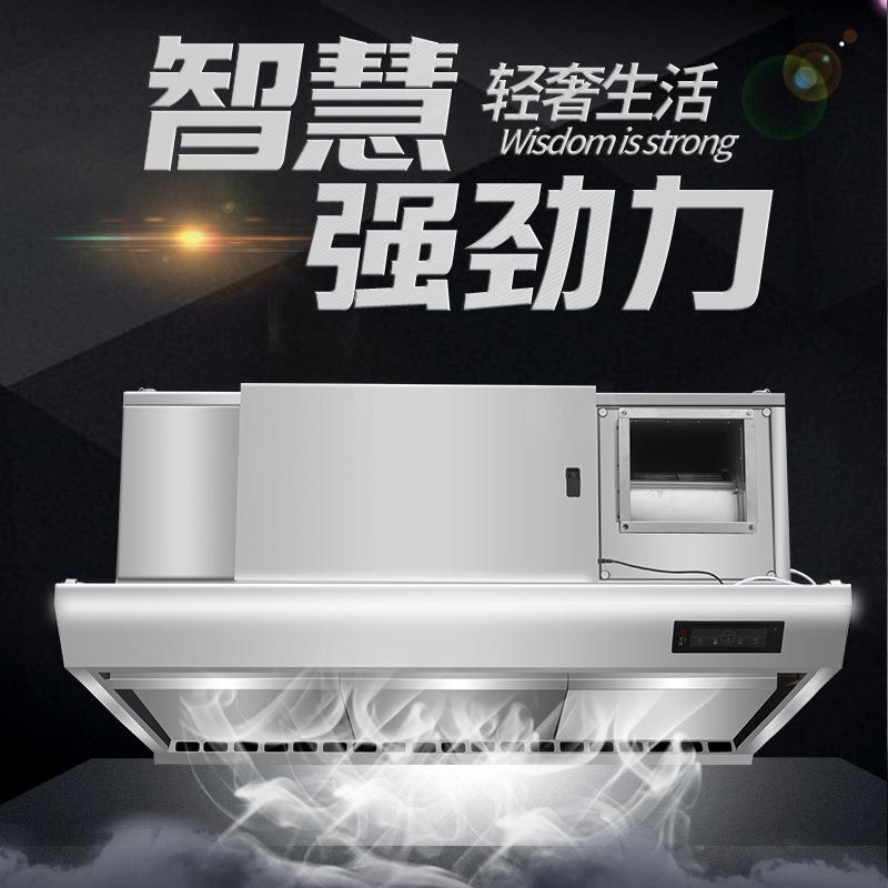 艺佳油烟净化一体机商用餐饮厨房烟罩不锈钢饭店净化器抽油烟机