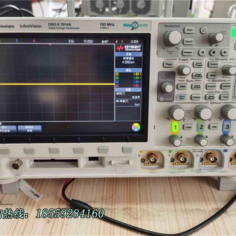 极速安捷伦DSO-X3014A数字示波器O 功能正常 议价出售