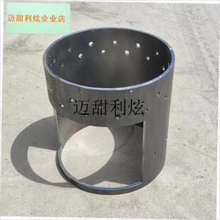 侧开口款内胆芯全气化柴火炉三次气H化炉柴火灶配件散件单内胆,