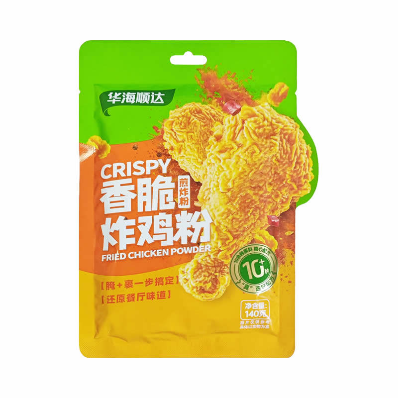 华海顺达 香脆炸鸡粉140g/袋家用炸鸡裹粉香酥脆炸粉炸鸡腿翅薯条