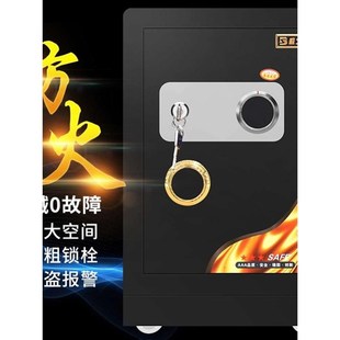 入衣柜带钥匙保险 保险柜家用重型胜狮保险柜机械锁家用G小型老式