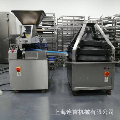 定制连续面团分块滚圆机15-800g连续分块锥形搓圆商用分割搓圆机