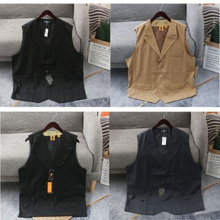 马甲背心1 宽松休闲翻领多色西装 外贸春秋男士 200斤胖子加肥加大码