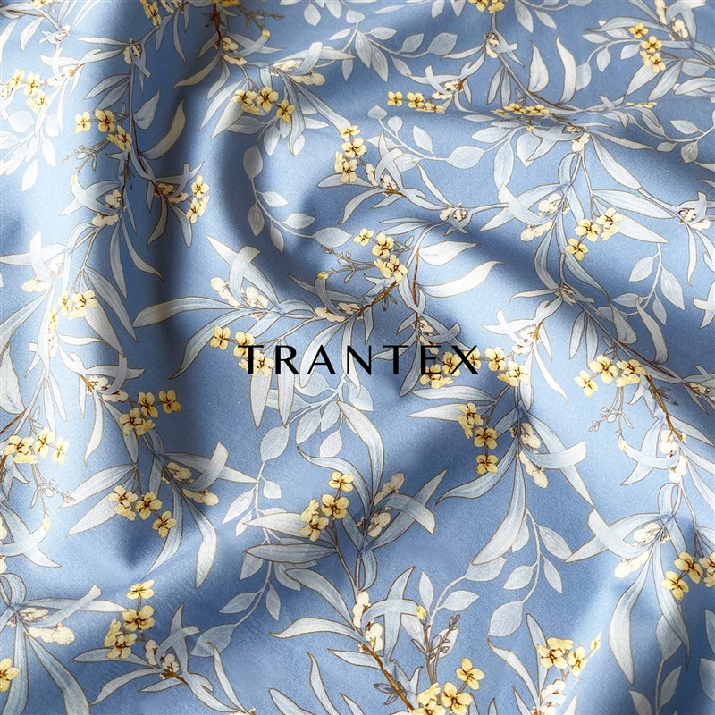 60支全棉府绸纯棉连衣裙衬衣衬衫服G装布料面料清新春夏风铃花