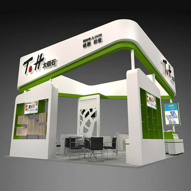 接展台展示展柜会展展架货架货柜等装修装饰设P计及3D效果图制作