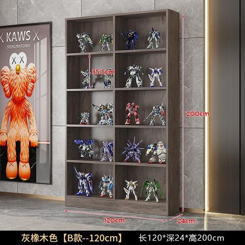 手办展示柜产品陈列柜家用模型展架立式落地式办公柜子资料文件柜