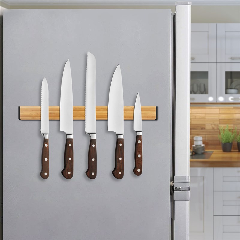 大理石木纹磁性刀架多功能壁挂式免打孔菜刀架刀具架菜刀置物架