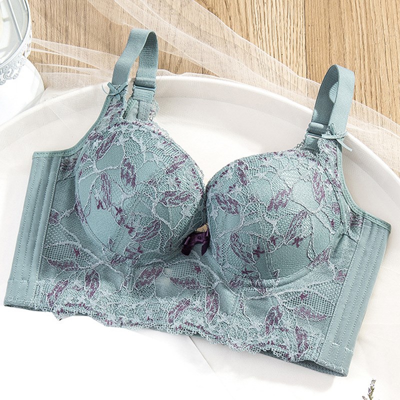 新款调整型内衣女小胸加厚聚拢收副乳上托文胸防外扩下垂显大胸罩