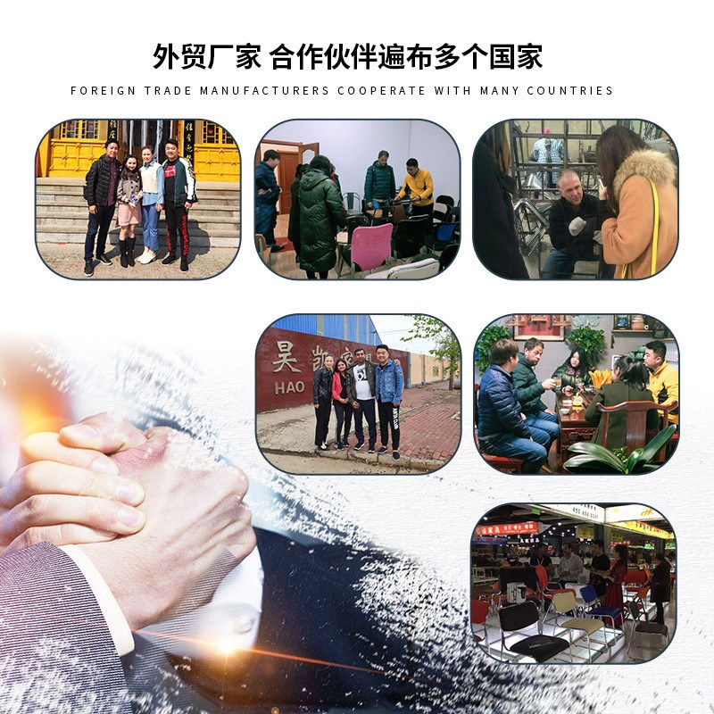 办公椅网布家用电脑椅展会活动座椅 弓形时尚靠背凳子培训椅子