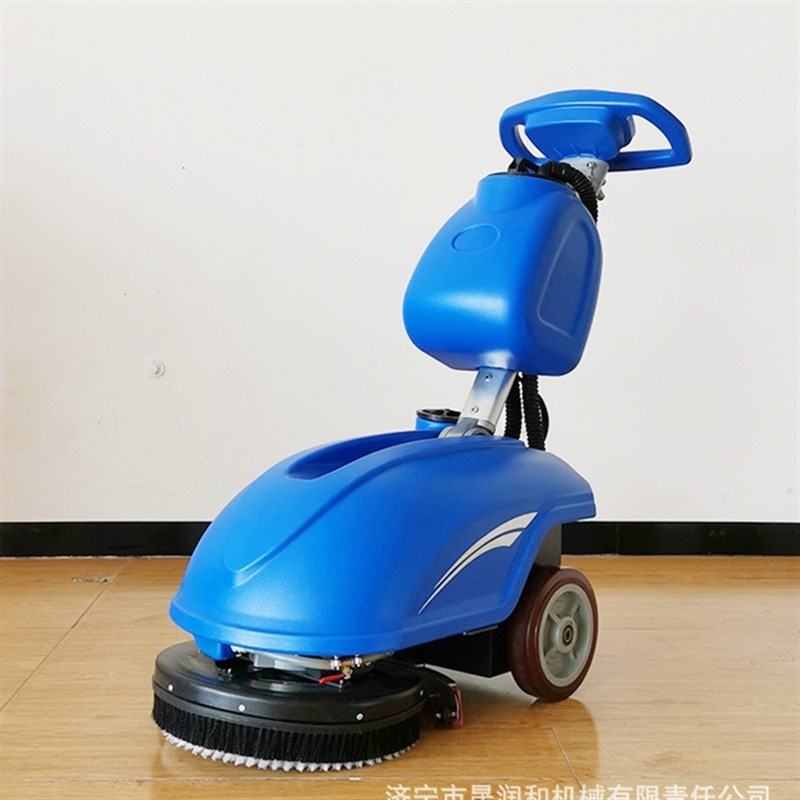 洗地机工厂车间用习拖洗一体机 手推式商场超市擦地机电动工业洗