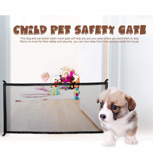 新品Dog Fence jFoldable Isolation Gate Animal Playpen Pet Gr