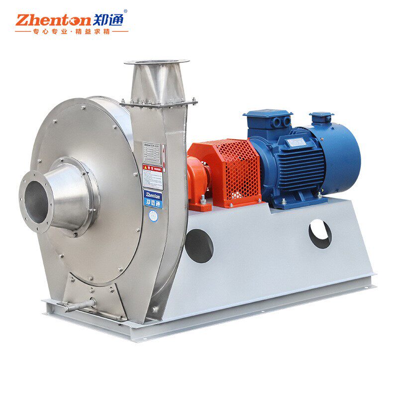 新品9-19D式不锈钢离心风x机 车间管道排风物料输送用耐高温离心