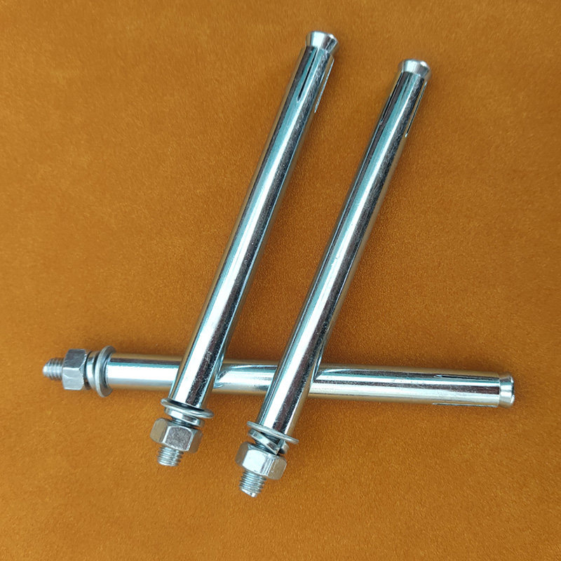 极速电视机挂架墙用j加长150/200/250mm 铁膨胀螺丝适用岩板悬空