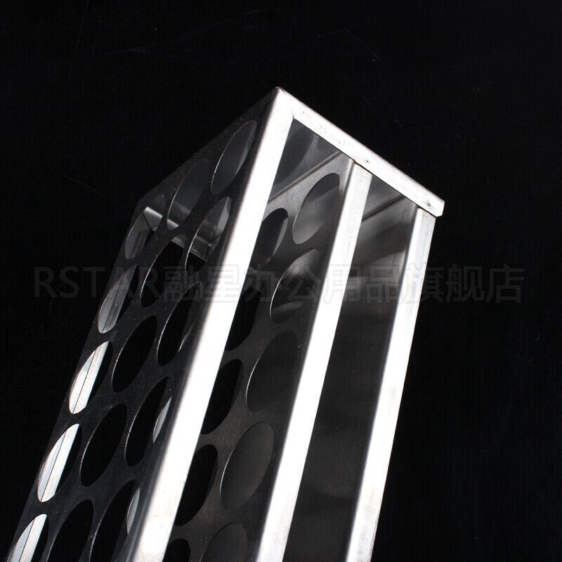 极速精选好物加厚不锈钢试管架离心管架孔径17mm19mm21mm2m2Z61m4