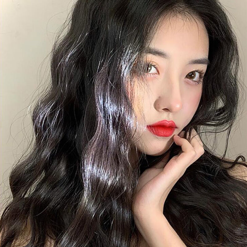 极速假发女头顶假发片遮r白发补发片式蓬松卷发轻薄款发际线假发