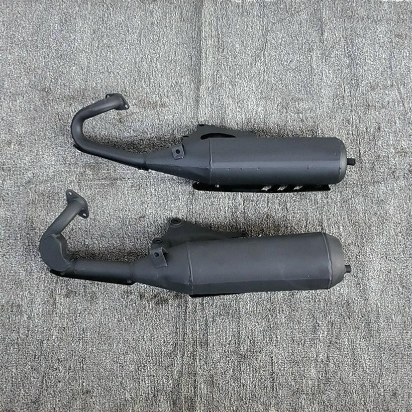 极速适用于轻骑铃木两冲AG50/100 SJ50大古100摩托W车排气管消音