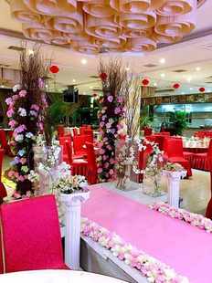 极速鲜枝龙条干枝鲜龙柳编制心形手捧花干花婚庆拱门Y专用柳枝装